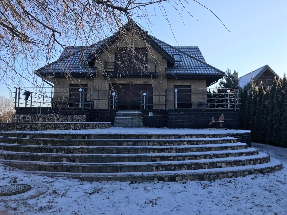 Domwigierski: Lakeside Comfort Farm with Private Beach and Sauna Wysoki Most  Exterior photo
