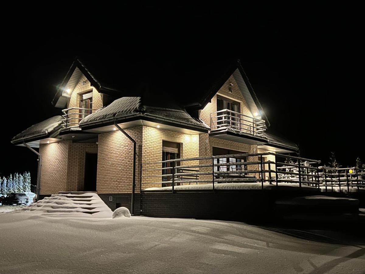Domwigierski: Lakeside Comfort Farm with Private Beach and Sauna Wysoki Most  Exterior photo